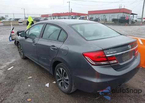2014 Honda Civic Ex from USA, damaged, VIN 2HGFB2F8XEH523818